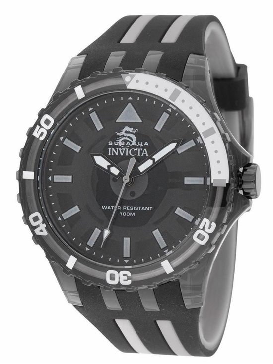 Invicta Other - Invicta Subaqua Chromamode Black and White Silicone Sport Watch 44mm